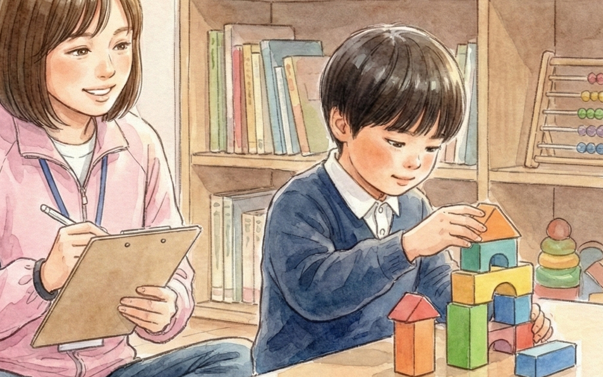 個人課題に取り組む様子
